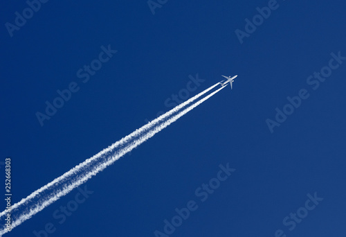 Plane in the sky photo