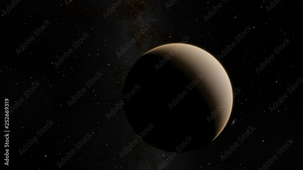 Exoplanet 3D illustration rendering of the Planet Venus on a starry background (Elements of this image furnished by NASA) Exoplanet 3D illustration rendering of the Planet Venus on a starry background (Elements of this image furnished by NASA)