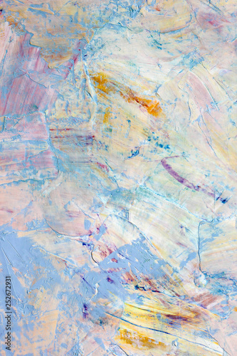 Abstract atristic oil background. Oils on canvas. © comotomka