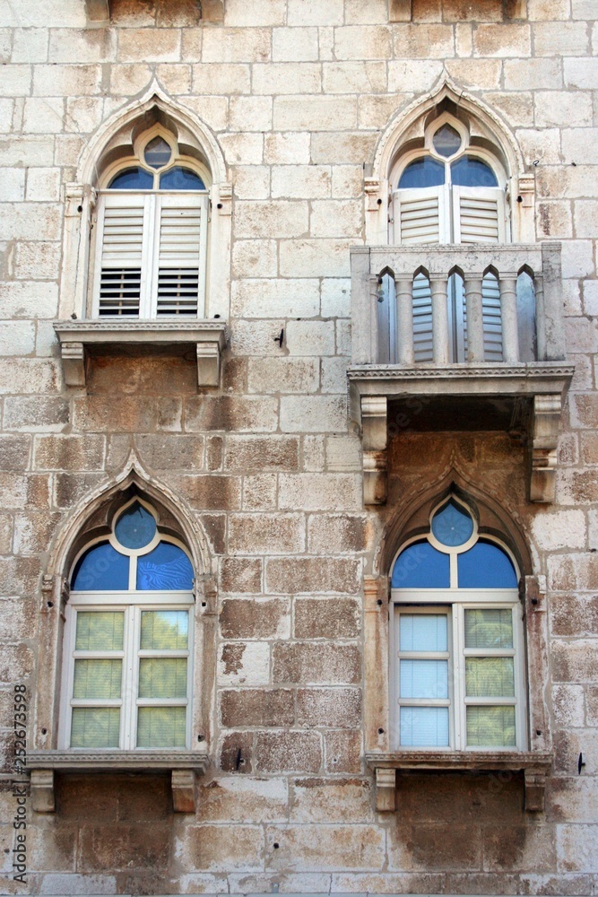 Obraz premium Facade in Porec