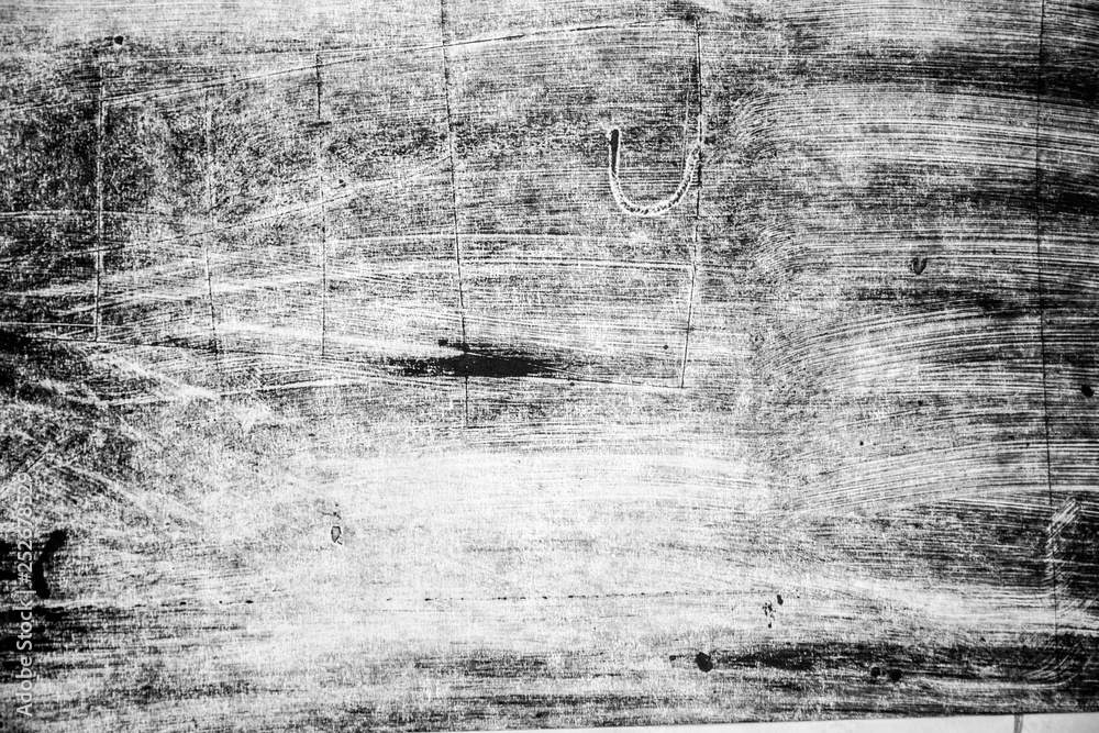 Obraz premium black and white paint brush strokes background