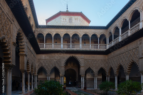 Real Alcazar interior, Sevilla, Spain