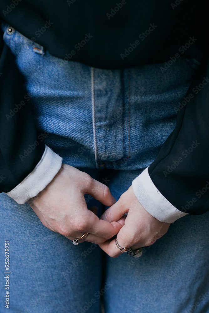 Girl's hands Girl's hands