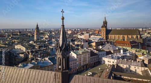 Towers of old Krakow, Poland © Krzysztof Tabor