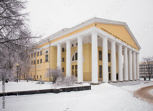 National academic drama theater named after Yakub Kolas in Vitebsk. Belarus