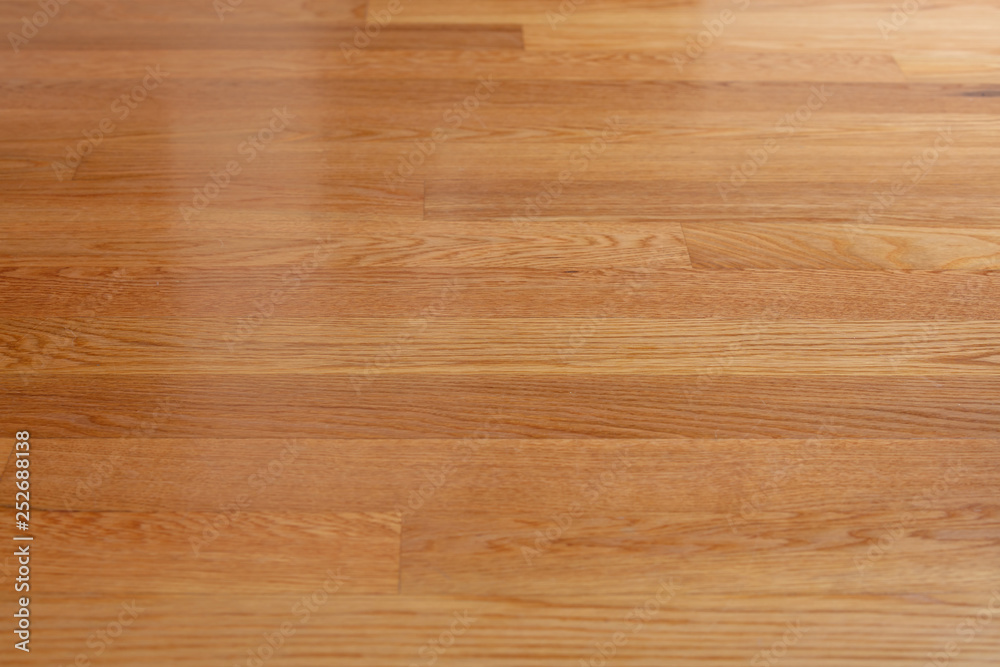 Naklejka premium Wooden flooring, oak tree wood, parquet floor boards background