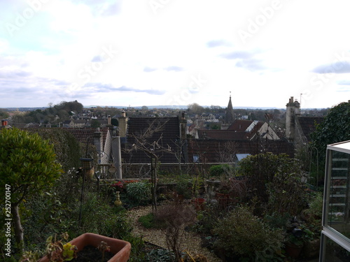 The medieval town of Bradford on Avon