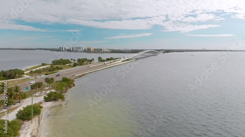 Wallpaper Mural Florida Causeway Aerial Flying Over Water Torontodigital.ca