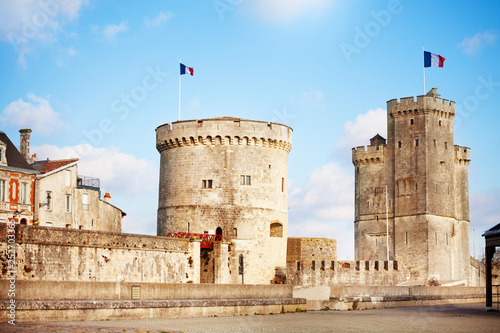 Tower of Saint-Nicolas, La Rochelle, west France