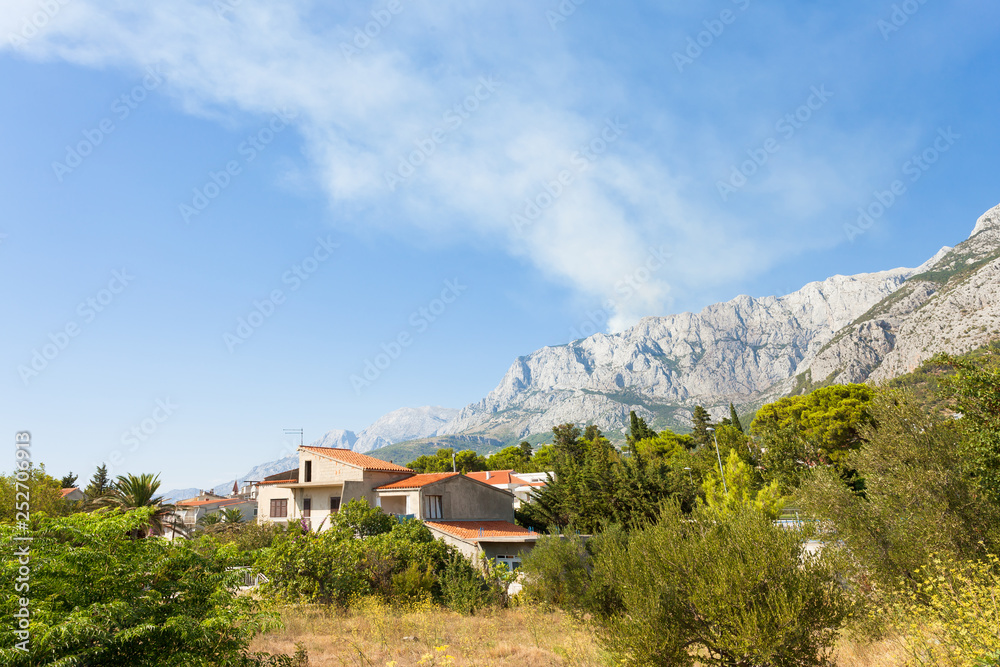 Makarska, Dalmatia, Croatia - A traditional farmhouse within the Riviera of Makarska Makarska, Dalmatia, Croatia - A traditional farmhouse within the Riviera of Makarska