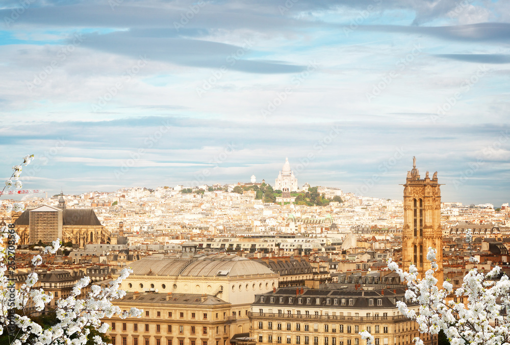 Obraz premium cityscape Mont Matre , Paris, France