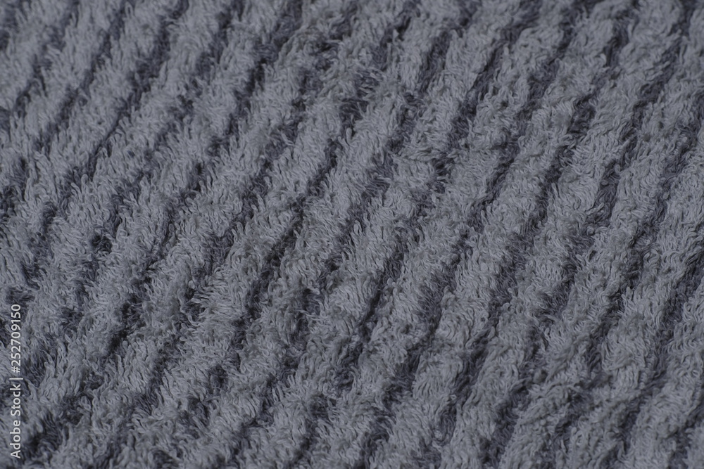 Grey cloth texture pattern with stripes Grey cloth texture pattern with stripes