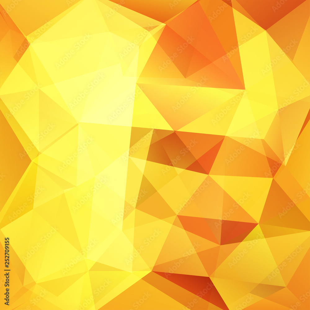 Abstract geometric style yellow background. Vector illustration Abstract geometric style yellow background. Vector illustration