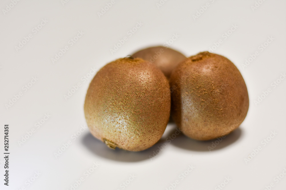 Kiwi fruit on white background, fresh fruit Kiwi fruit on white background, fresh fruit