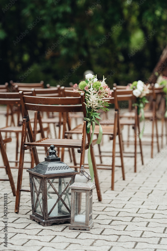 wedding ceremony area