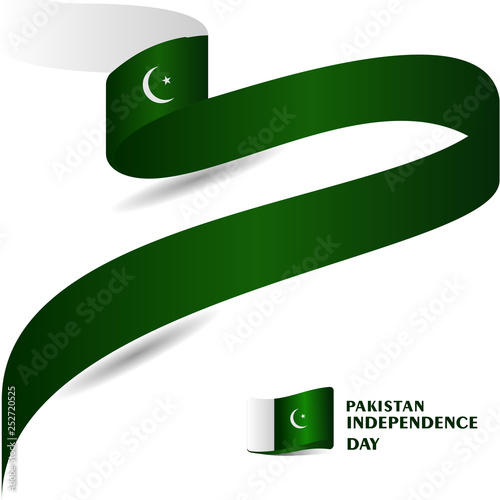 Pakistan independence Day Vector Template Design Illustration