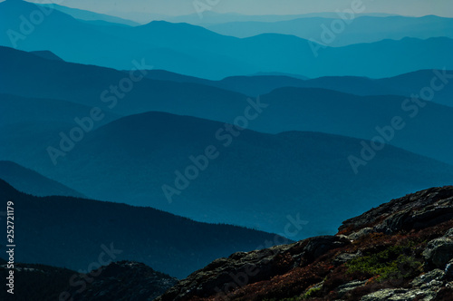 Evening Haze in the Green Mountains