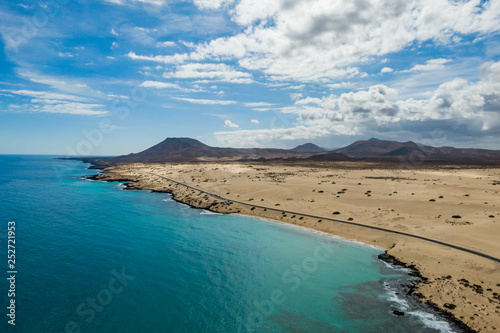 Fuerteventura- Dunes of Corralejo - Aerial View