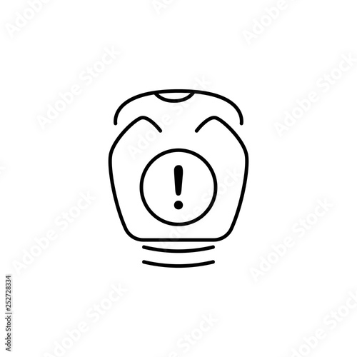 throat, disease, medical icon. Element of disease icon. Thin line icon for website design and development, app development. Premium icon