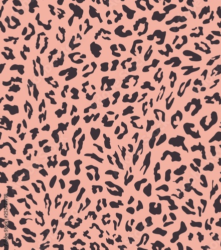 leopard seamless pattern design . vector illustration background
