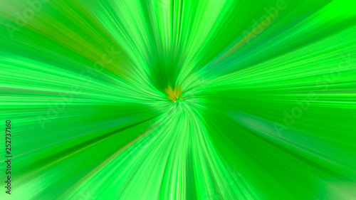Green radial burst abstract background