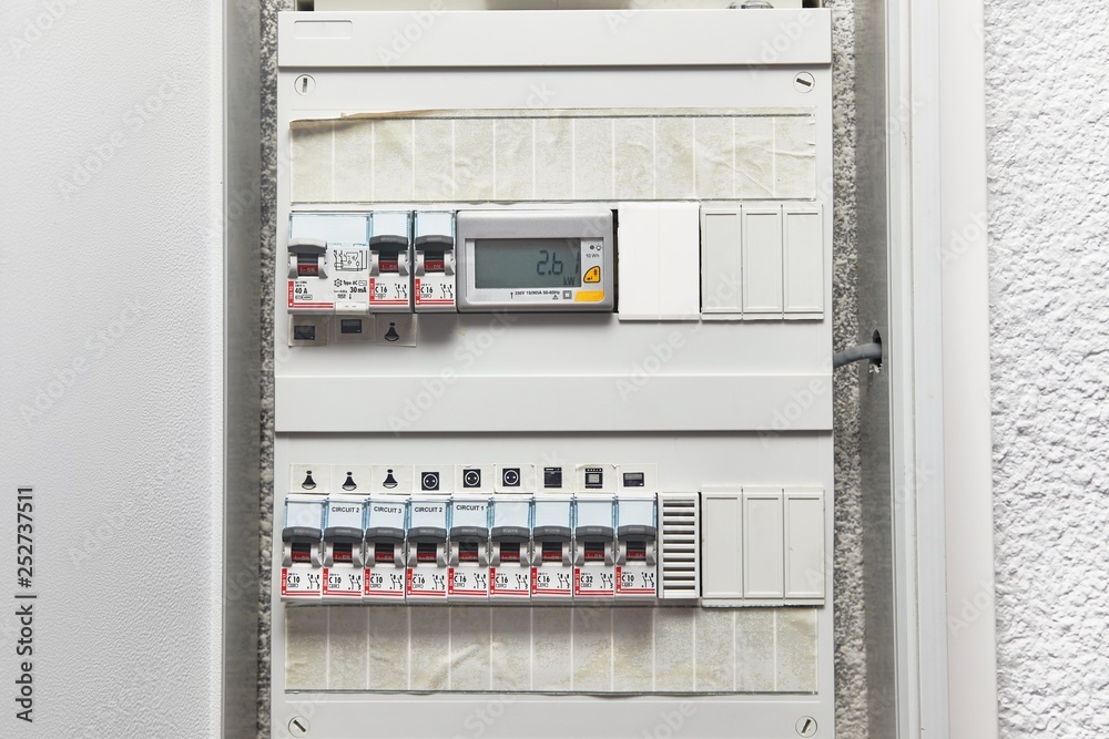 Electricity switches and wiring