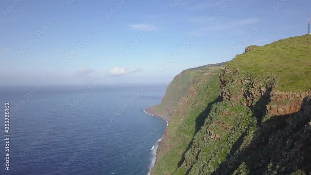 Ponta do Pargo Lighthouse seen from above, Madeira. Ponta do Pargo Lighthouse seen from above, Madeira.