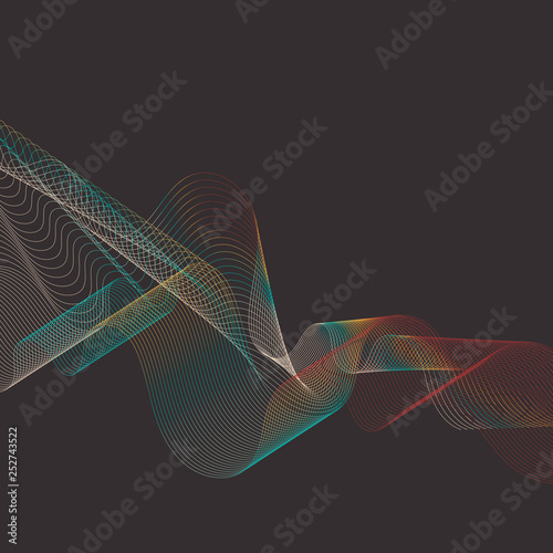 Moiré pattern background