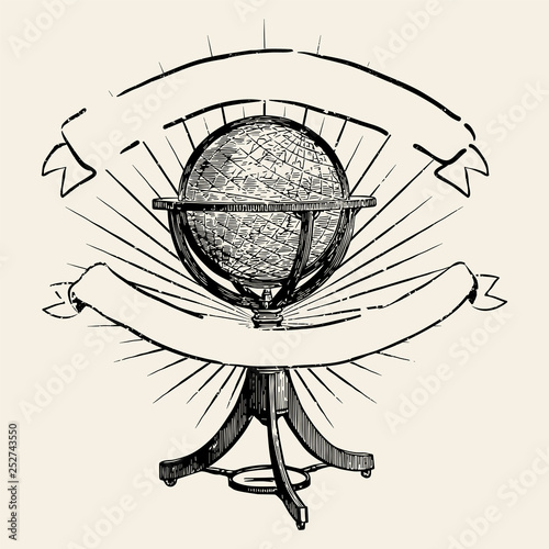 Travel the world illustration