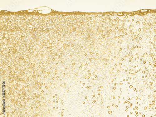 Fényképezés Champagne gold bubbles