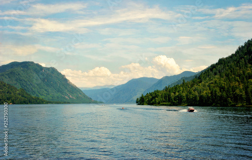 Lake Teletskoye in Altai