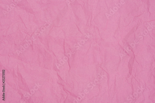 pink creased tissue paper texture background