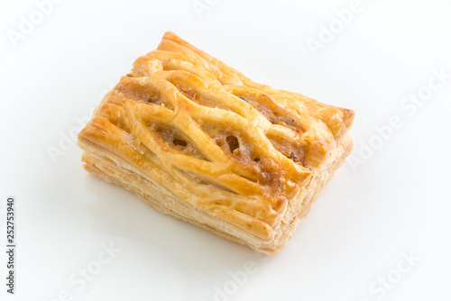 Isolated pie on white background