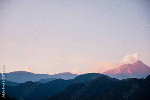 Beautiful sunset in the mountains landscape. © ASTA Concept