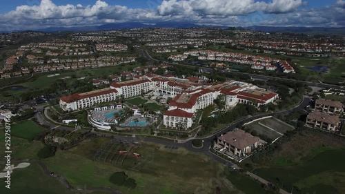 MONARCH BEACH Resort Laguna Niguel Niguel Road Dana Point Hills Aerial.MOV
