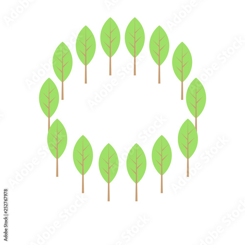 Pastel green and white youn...