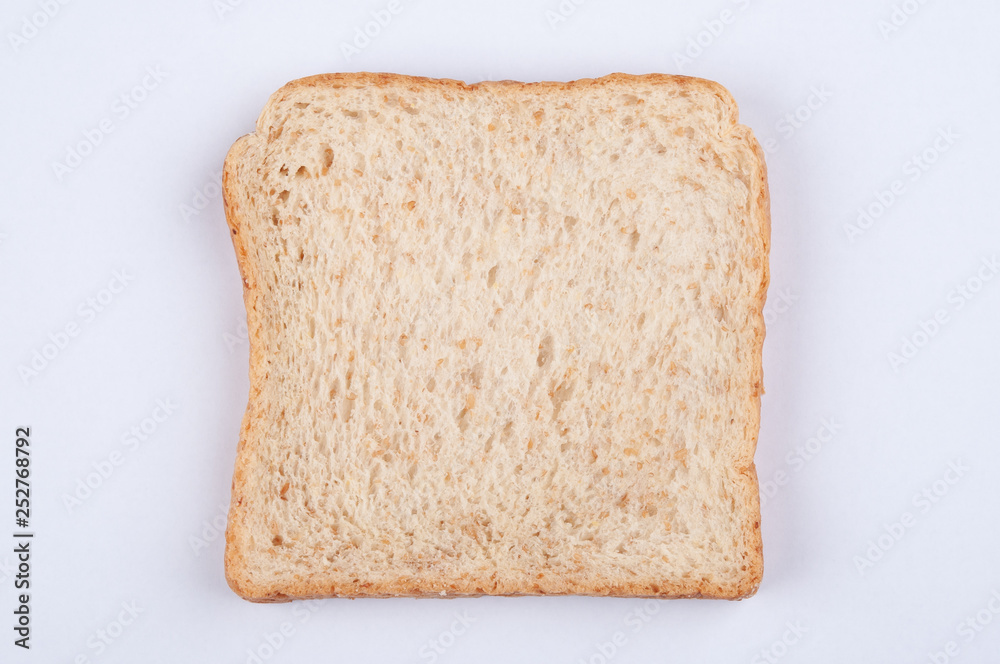 sliced bread isolated on white background sliced bread isolated on white background