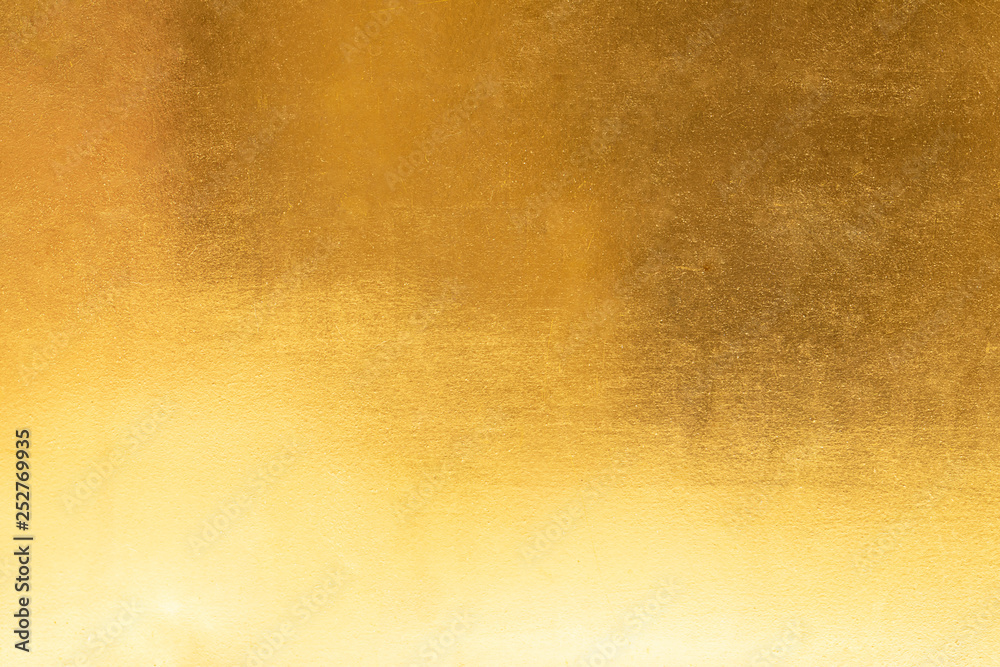 Gold abstract background or texture and gradients shadow Gold abstract background or texture and gradients shadow