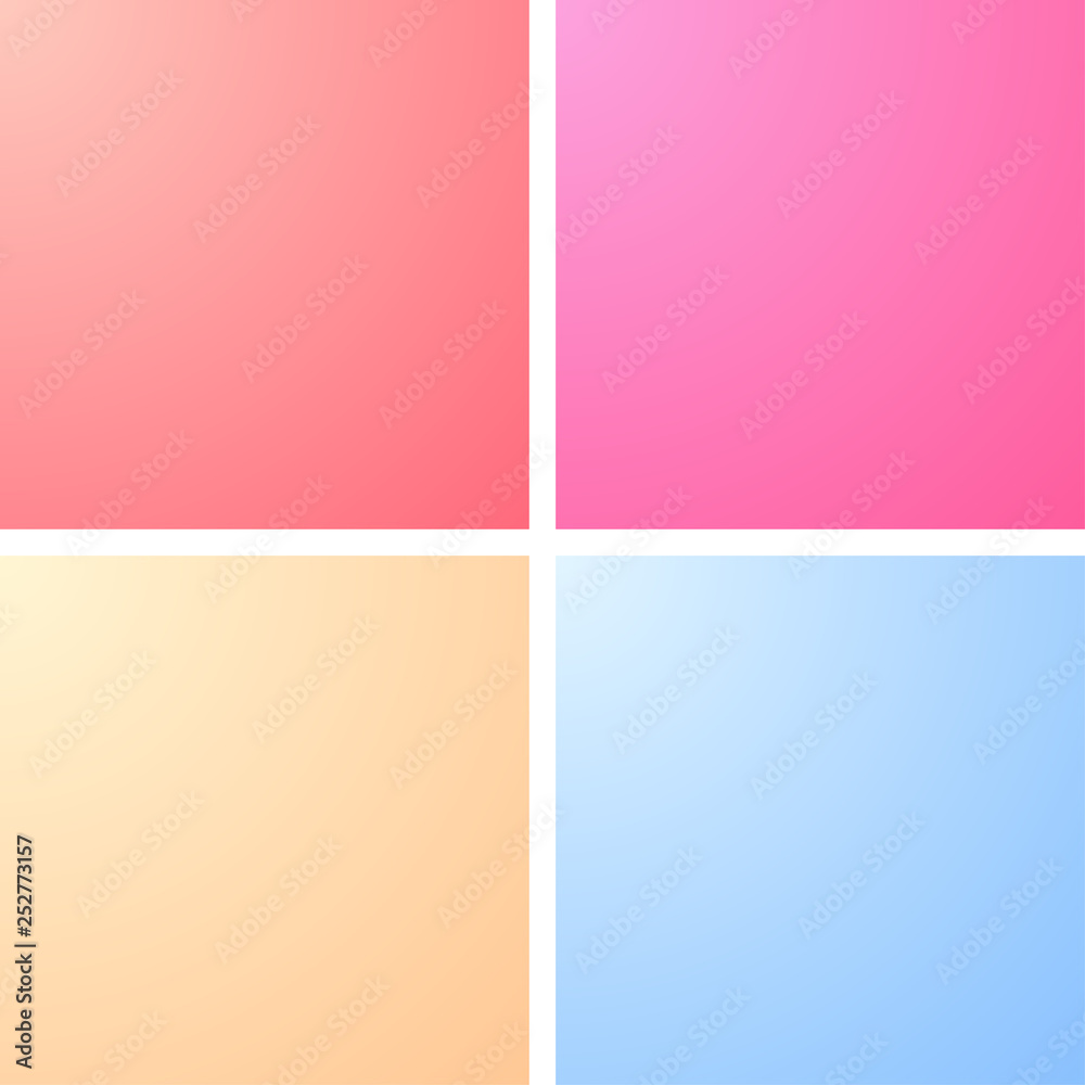 Blurred bright colours background. Creative gradient for greeting card, invitation, poster, brochure, banner and calendar.