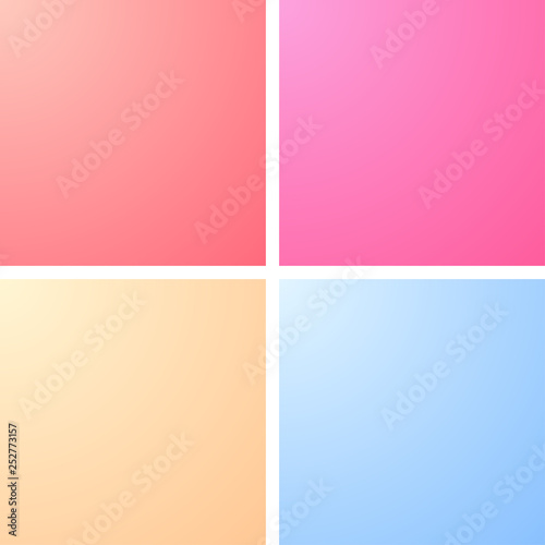 Blurred bright colours background. Creative gradient for greeting card, invitation, poster, brochure, banner and calendar. © Zenzeta