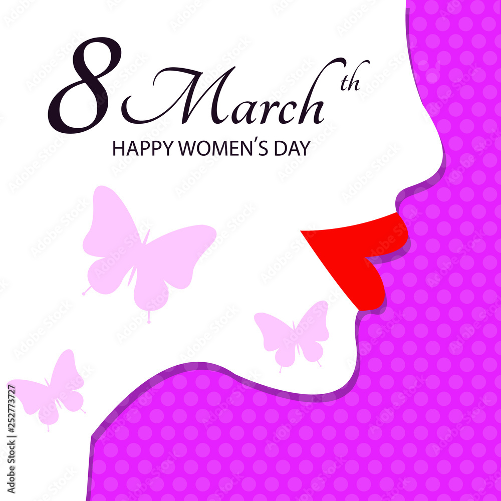 8 march gift card. International women's day 8 march gift card. International women's day