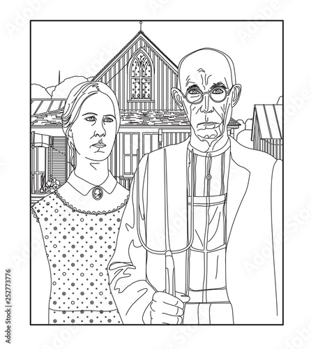 coloring. antistress. paintings by famous artists