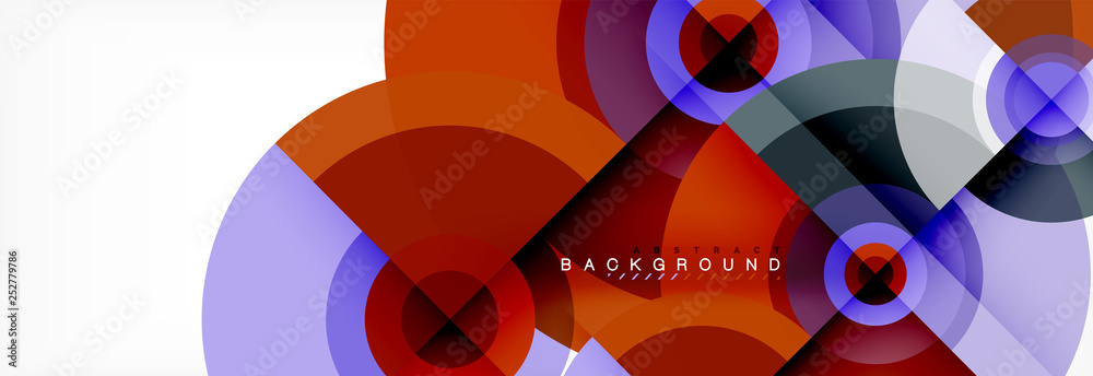 Geometric circle abstract background, creative geometric wallpaper. Geometric circle abstract background, creative geometric wallpaper.