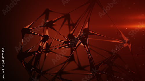 Sci-fi connection structure...