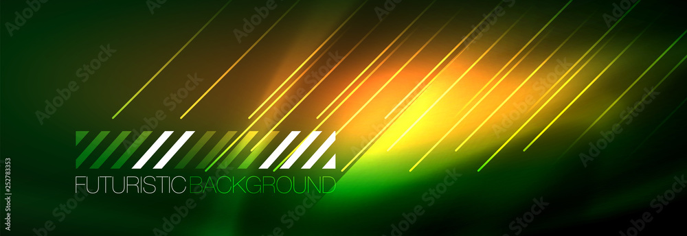 Abstract neon glowing light background. Dark background with lights. Abstract background with neon lights, night view. Abstract neon glowing light background. Dark background with lights. Abstract background with neon lights, night view.