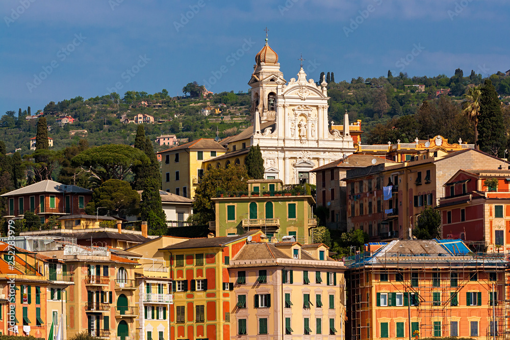 Fototapeta premium View of city of Santa Margherita Ligure