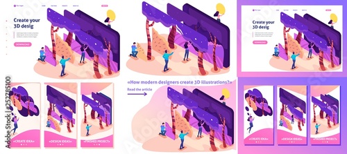 Isometric Program for Creating 3D Illustrations