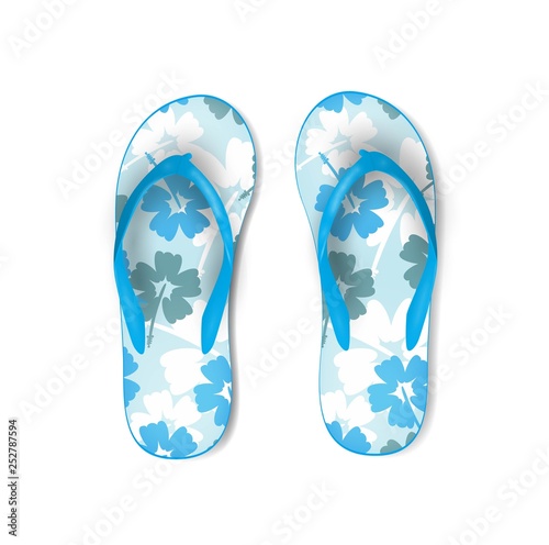 flip flops design illustration