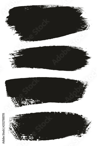 Paint Brush Medium Background Mix High Detail Abstract Vector Background Set 127