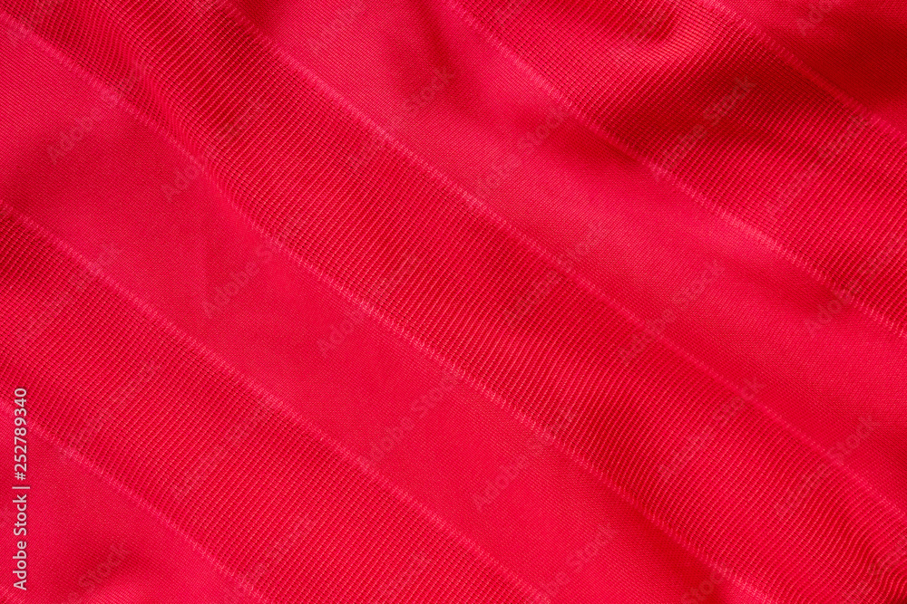 red sports clothing fabric jersey texture